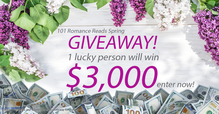 Big Romance Author $3,000 Sping Giveaway April 1-30th, 2016